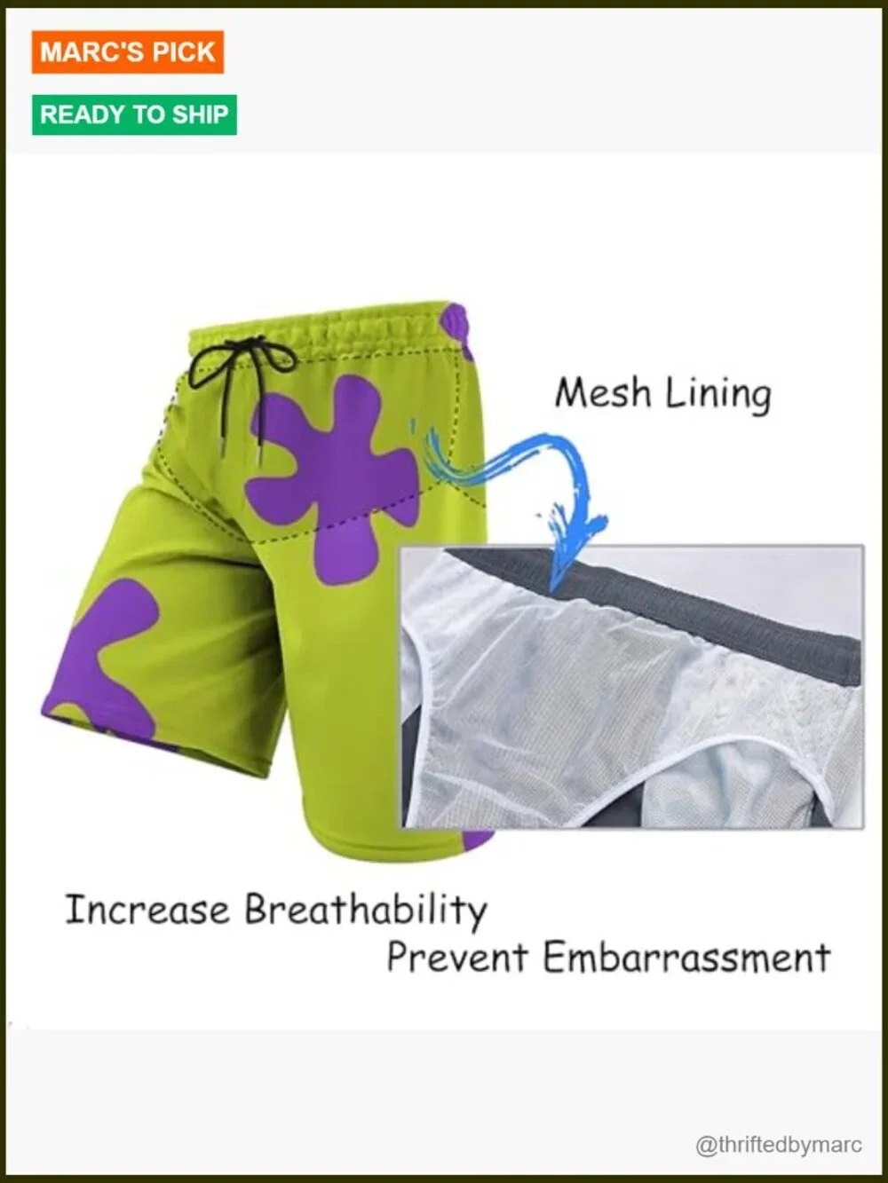Board Shorts with Pockets, Quick Dry Swim Trunks, Mid Rise Beach Shorts